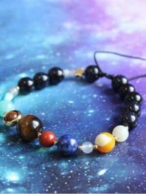 Mindful Souls Gemstone Solar System Bracelet